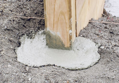 The Pros and Cons of Setting Fence Posts in Concrete